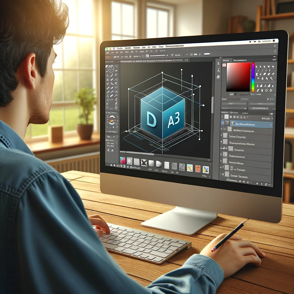 Getting Started: Navigating the Interface of 3D Adobe Illustrator